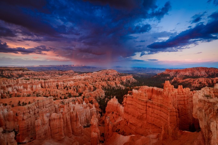 Gli hoodoos del Bryce Canyon