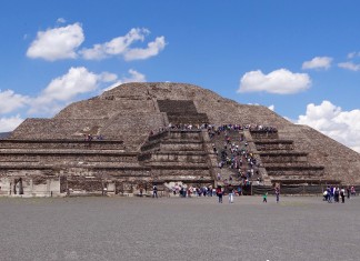 Piramide del Sole a Teotihuacan