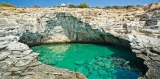La piscina di Giola a Thassos