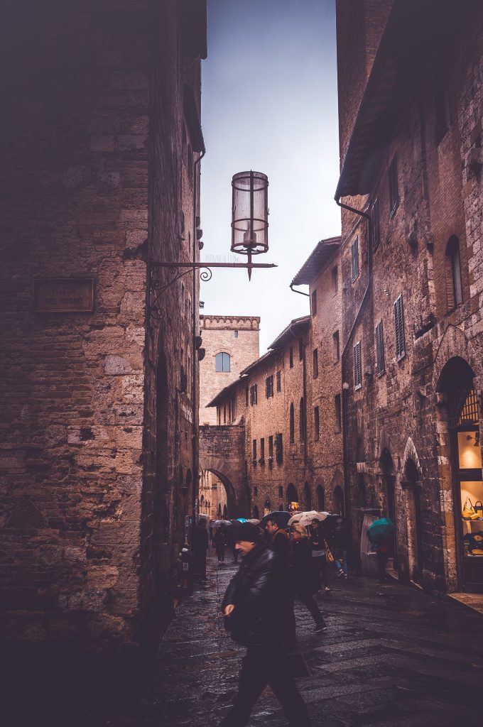 Il centro di San Gimignano