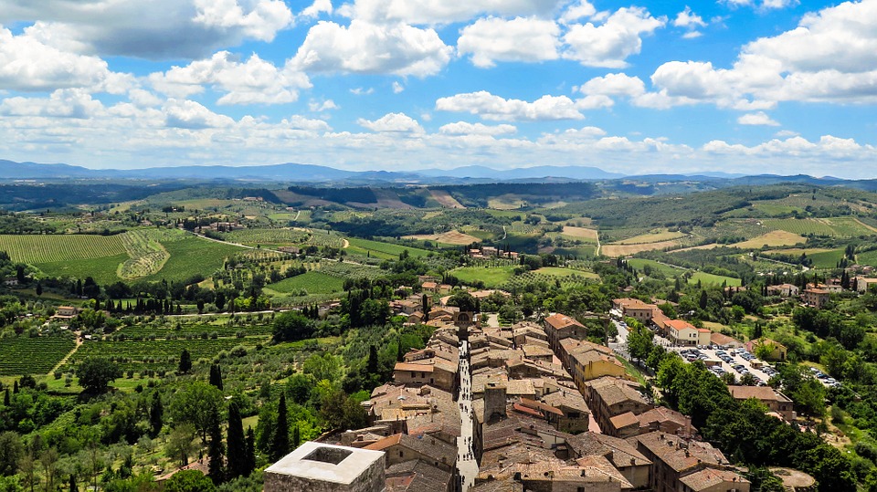 Panorama da San Gimignano