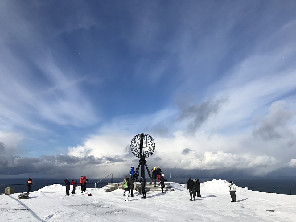 Capo Nord in Norvegia