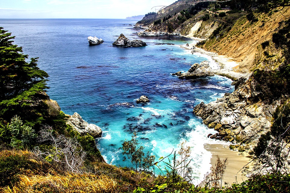 La spiaggia di Carmel