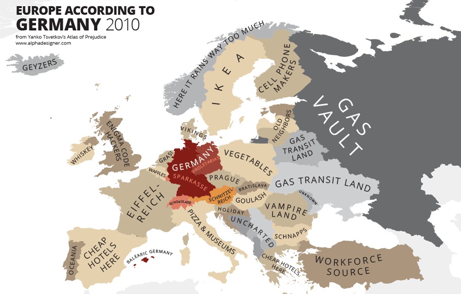Come la Germania vede l'Europa
