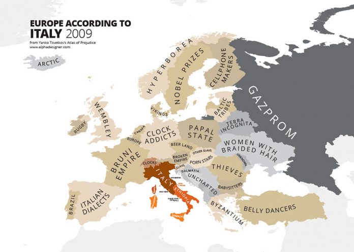 Come l'Italia vede l'Europa