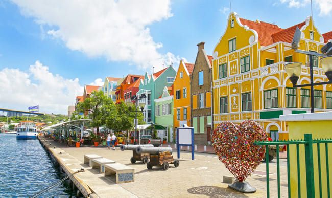 Le case colorate di Willemstad